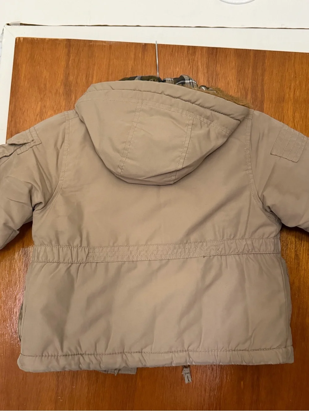 OshKosh B’gosh Unisex Toddler Heavyweight Winter Parka Jacket - Beige, Size 4T
